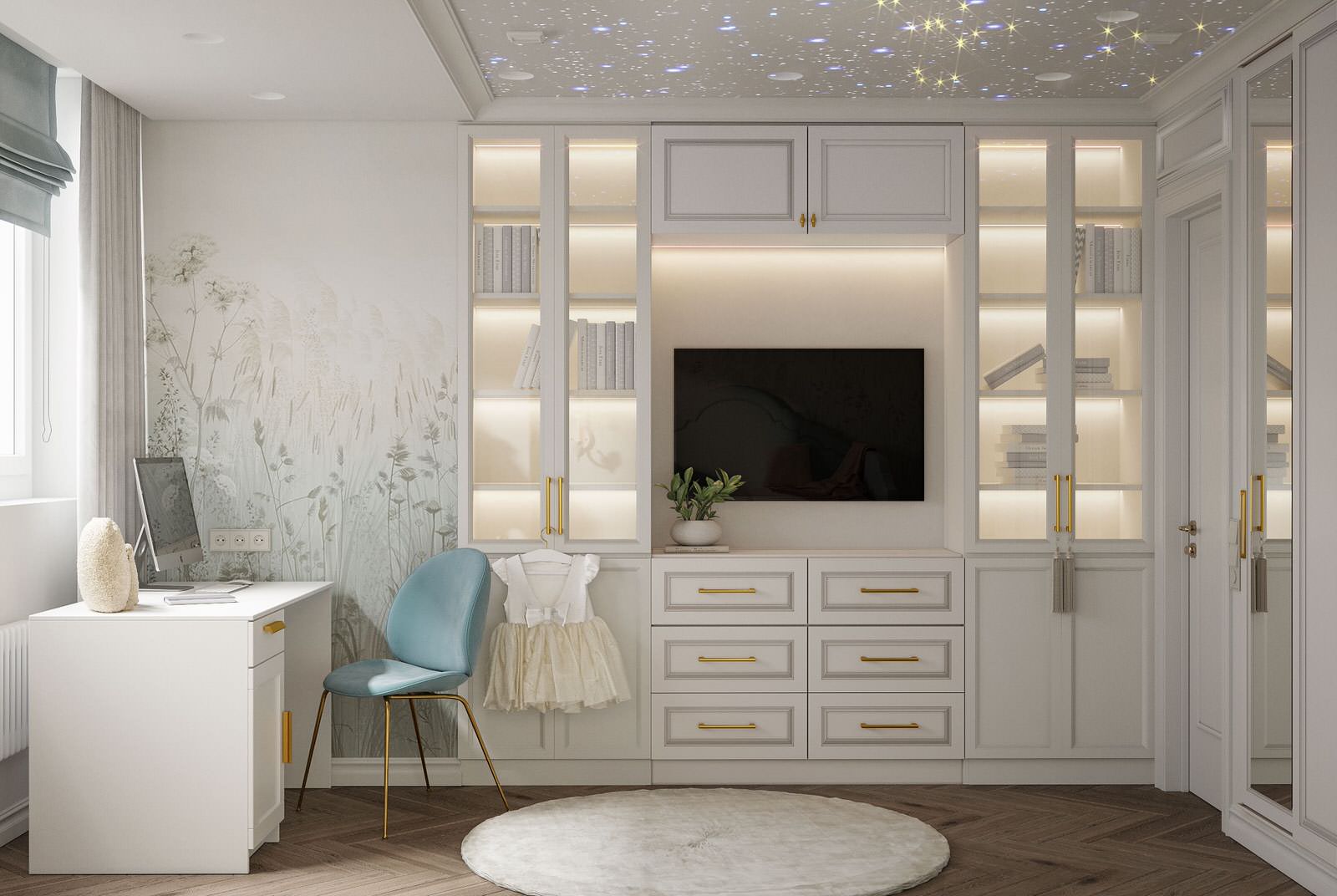 Детская девочки в ЖК Лучи