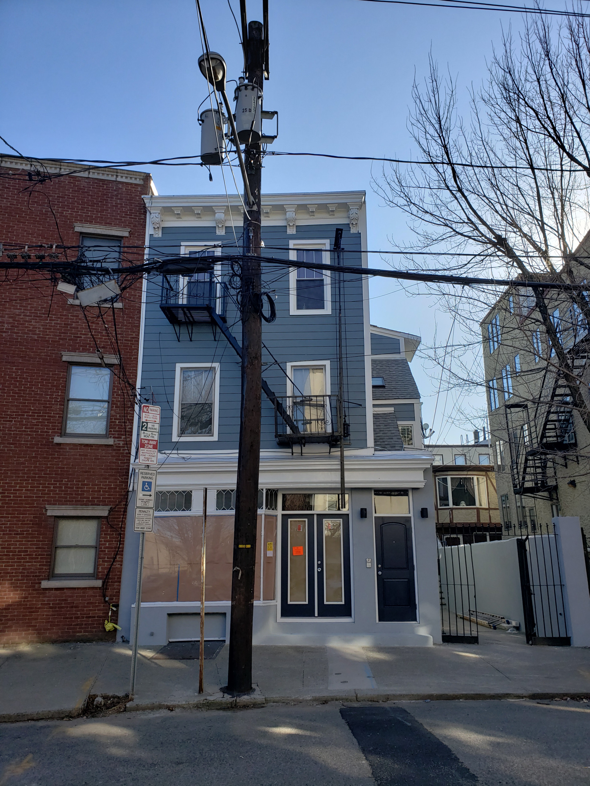 Interior and Exterior Renovation on 3rd Street in Downtown Jersey City