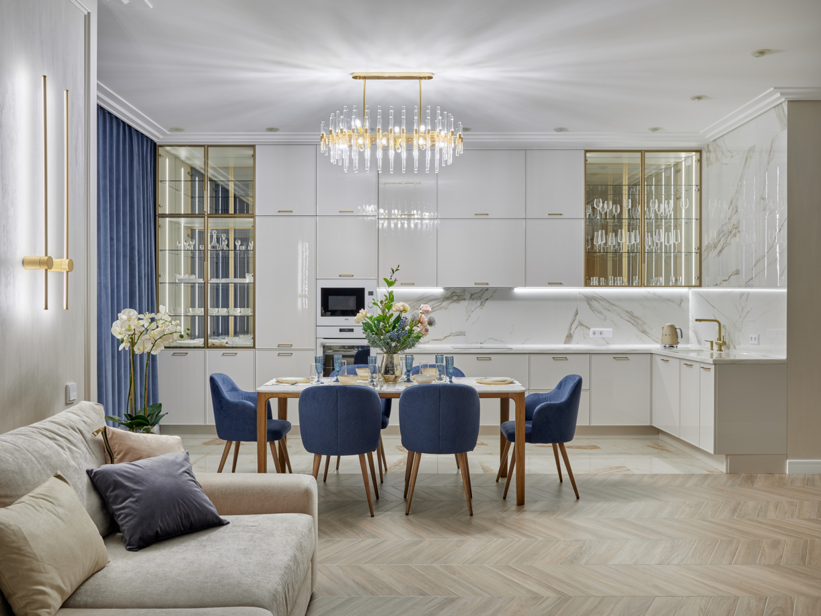 Дом 200м2 в современной классике