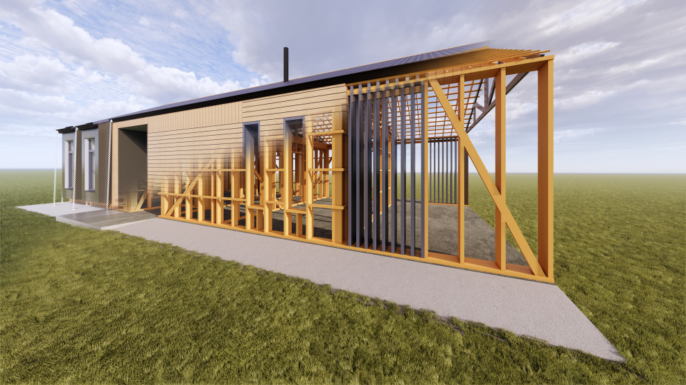 Проект каркасного жилого дома для заказчика из Норвегии
