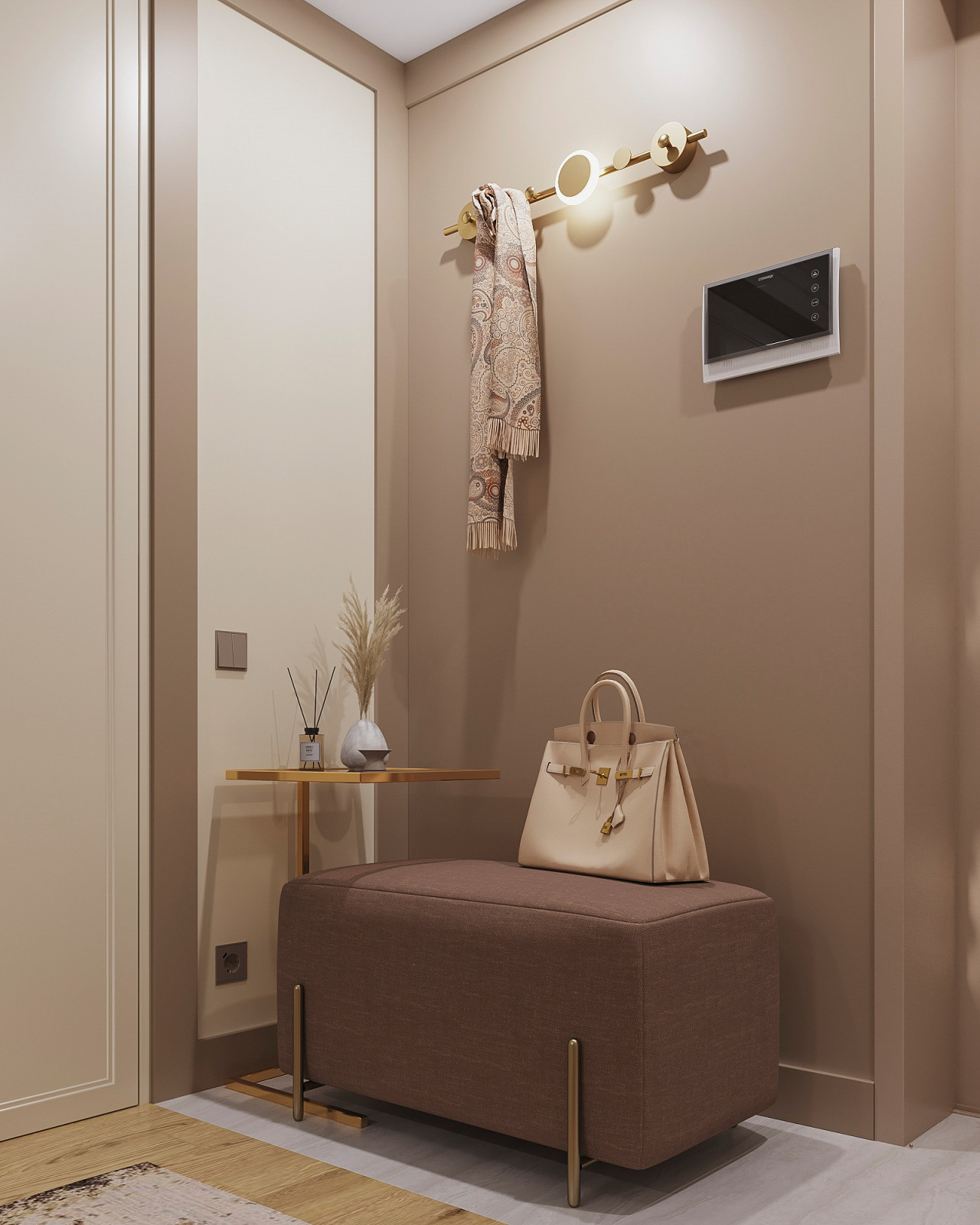 Кашемир беж. Квартира 130 кв.м. на Зоологической ул.