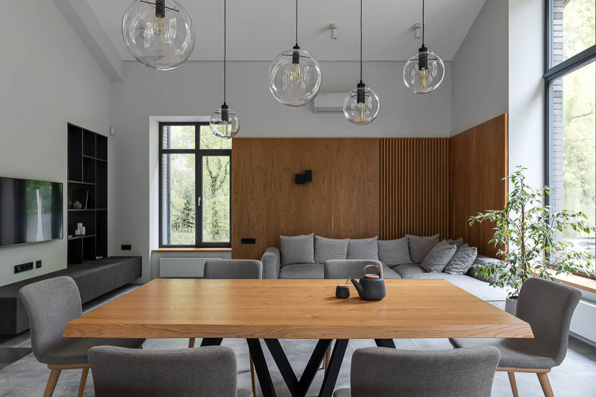 Загородный дом в лесу