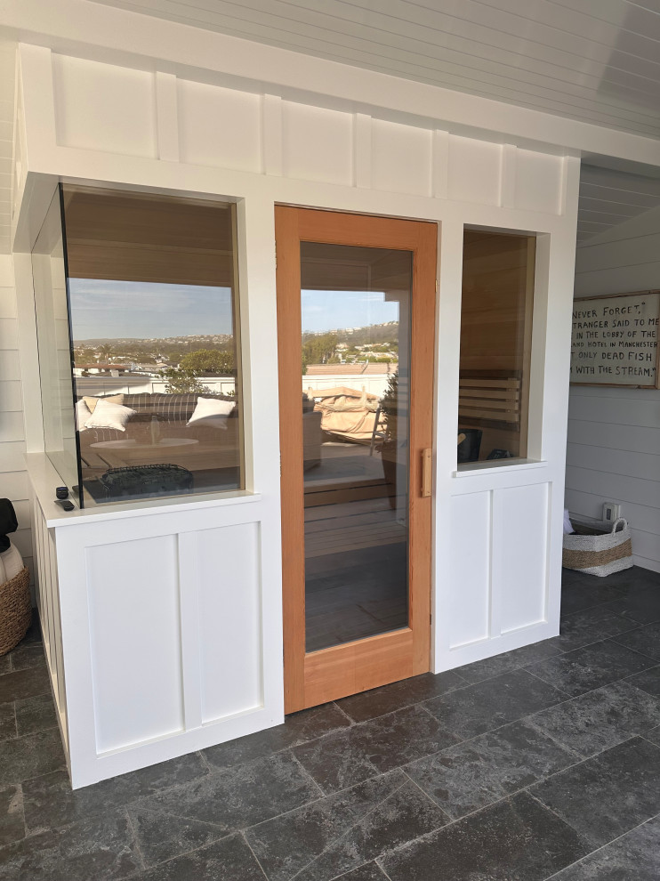 Sauna Addition on Patio