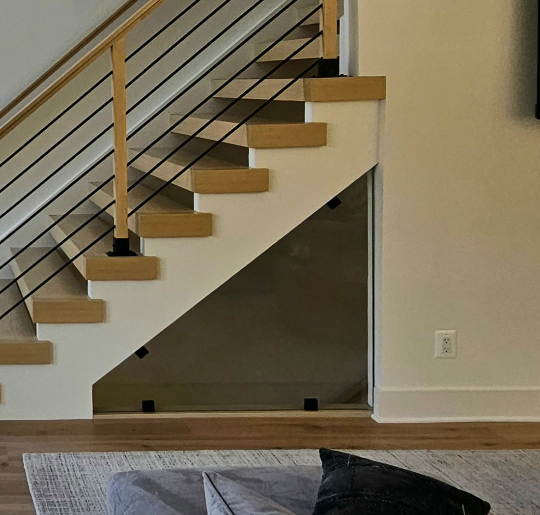 111_Open-Rise Stair with a Stunning Pool View, Great Falls, VA 22066