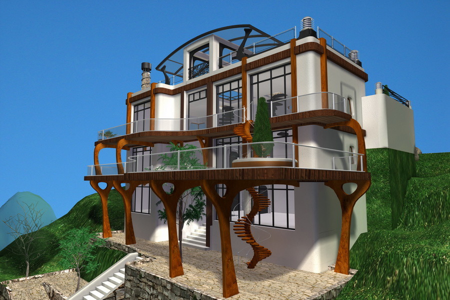 Проект дома в Черногории