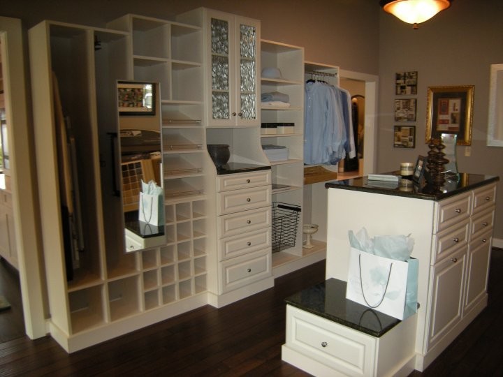 Photo of a traditional storage and wardrobe in Charlotte.