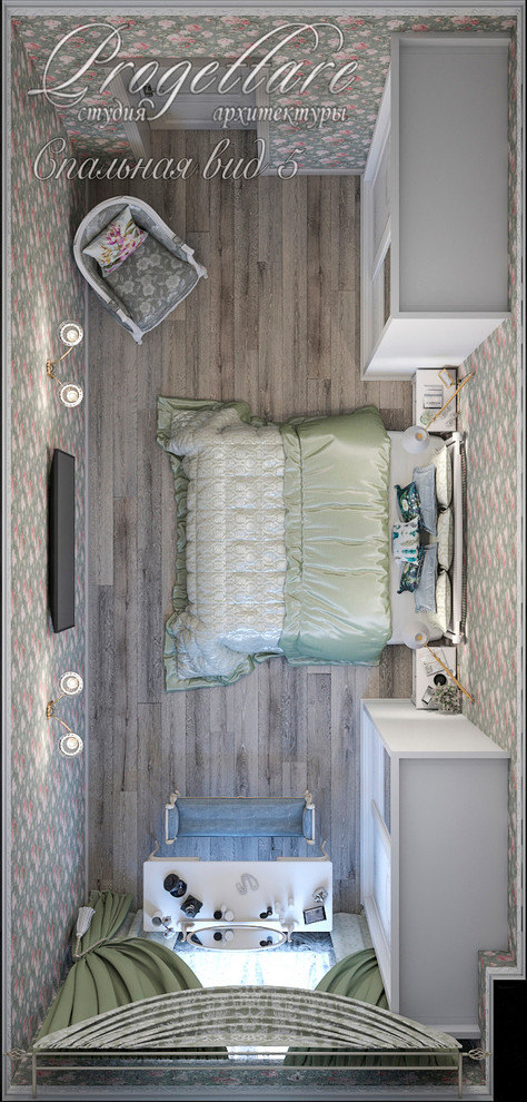 Дизайн квартиры 75 м.кв. в старом фонде Санкт-Петербурга