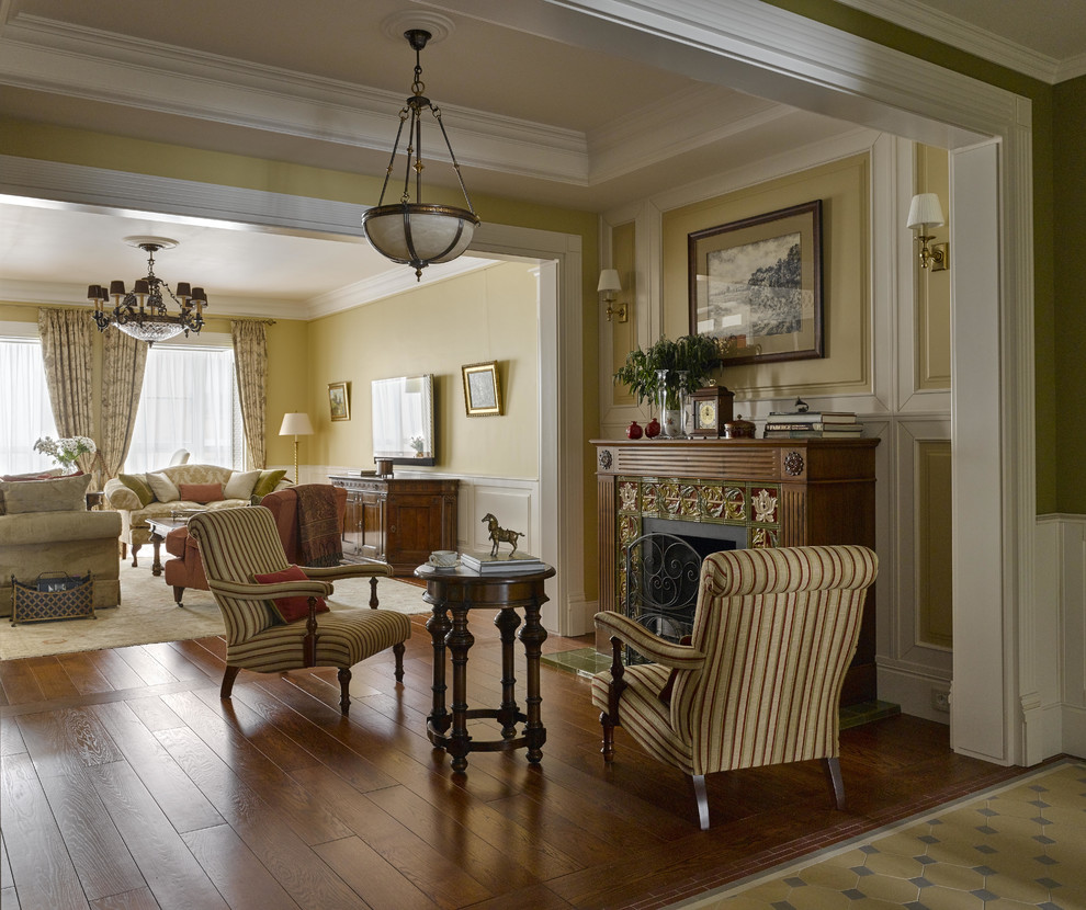 Фотосъемка интерьера квартиры на Весковском переулке для SALON Классика