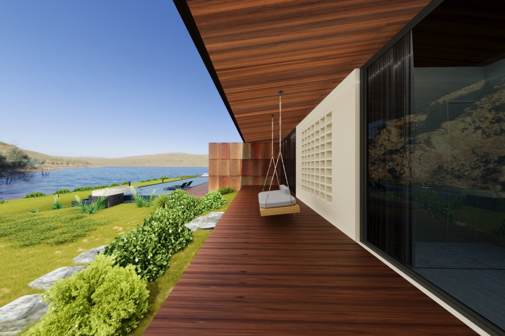 3D визуализация загородного дома