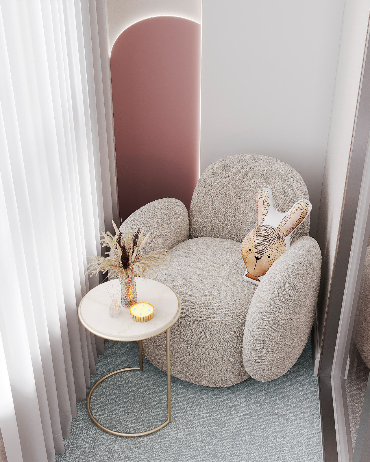 Дизайн квартиры в ЖК "Наследие",  г.Тула