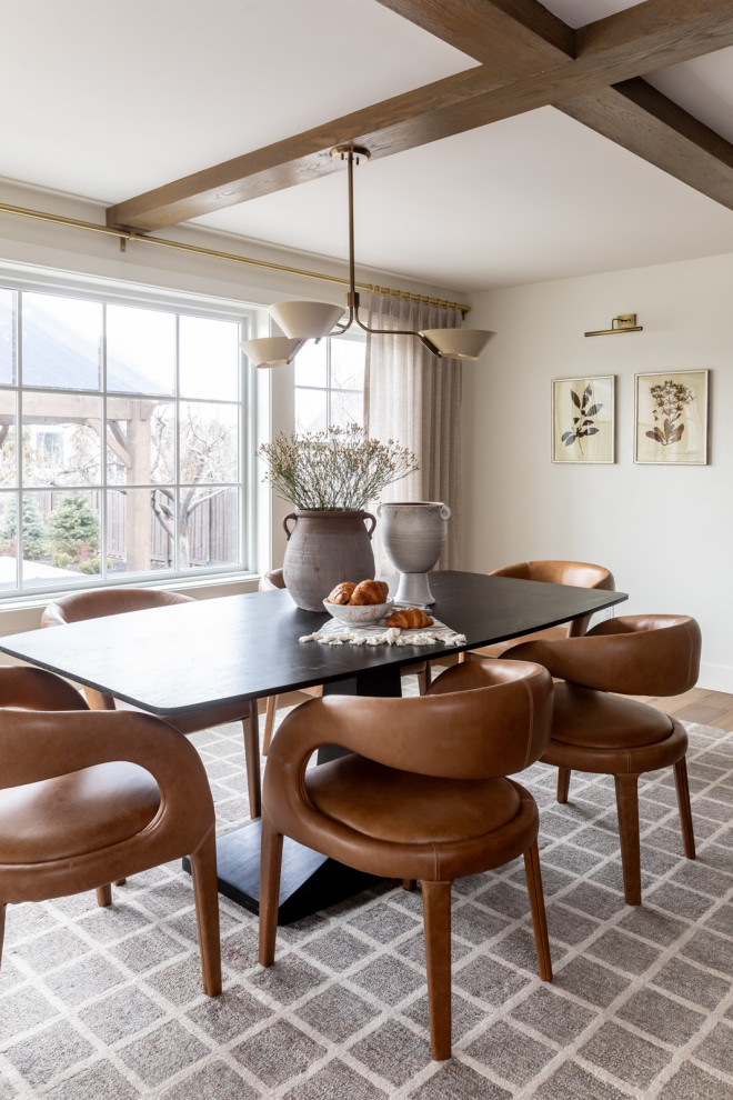 Earthy Hillside Remodel - Transitional - Dining Room - Salt Lake City ...