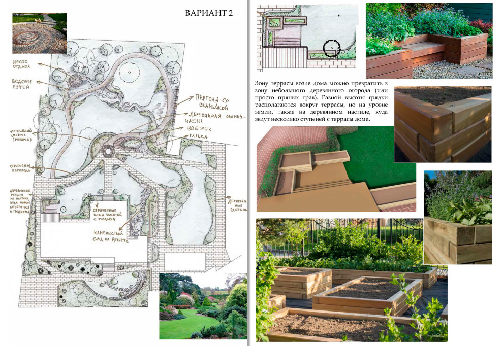 Эскизы. Второй вариант планировки.
