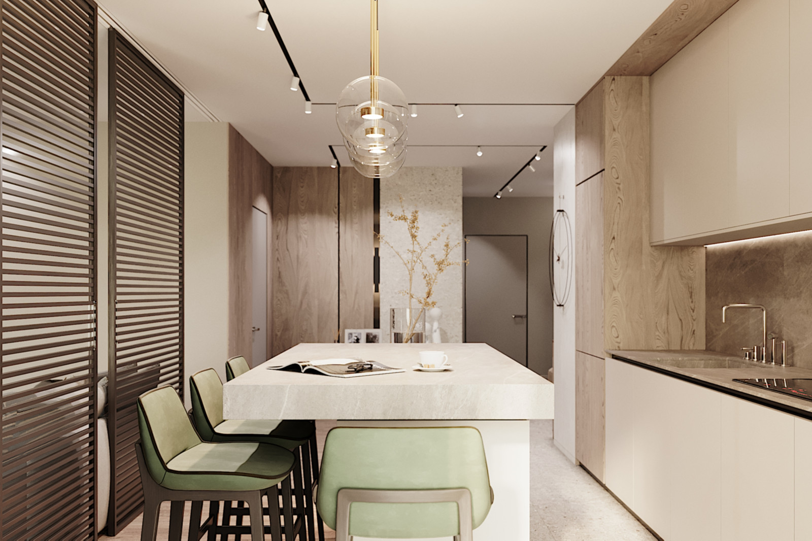 Интерьер квартиры в ЖК «Дом у Невского»