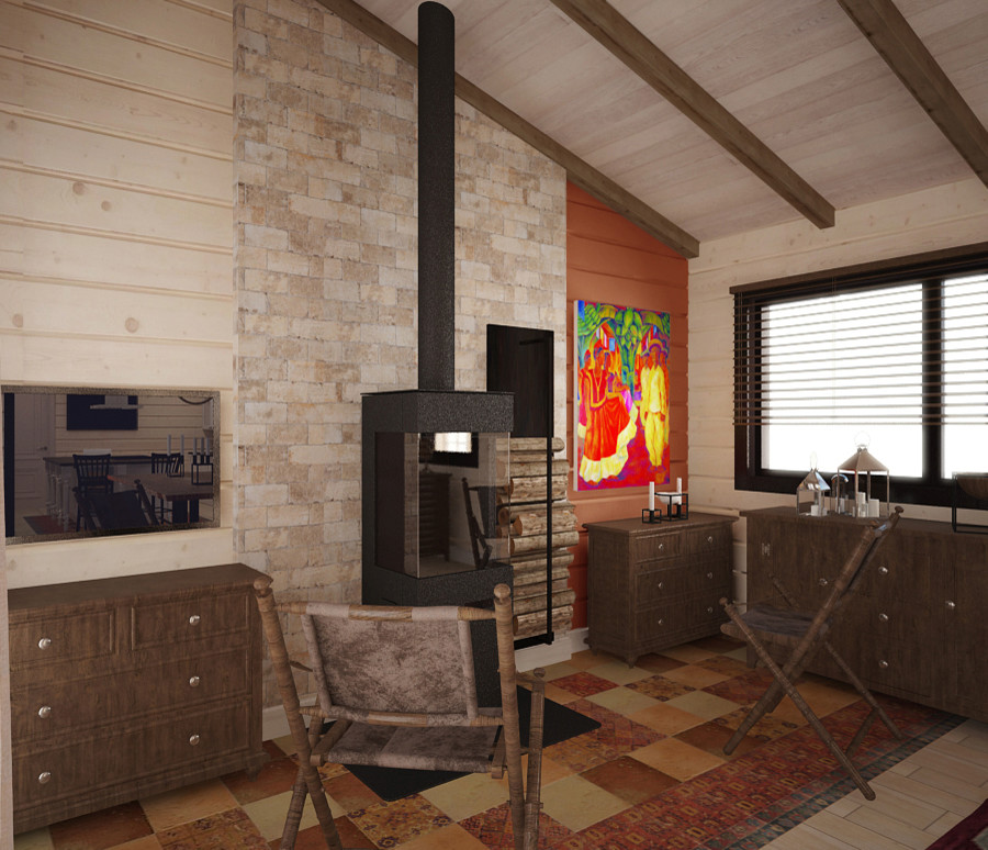 Деревянный дом 310 кв.м.