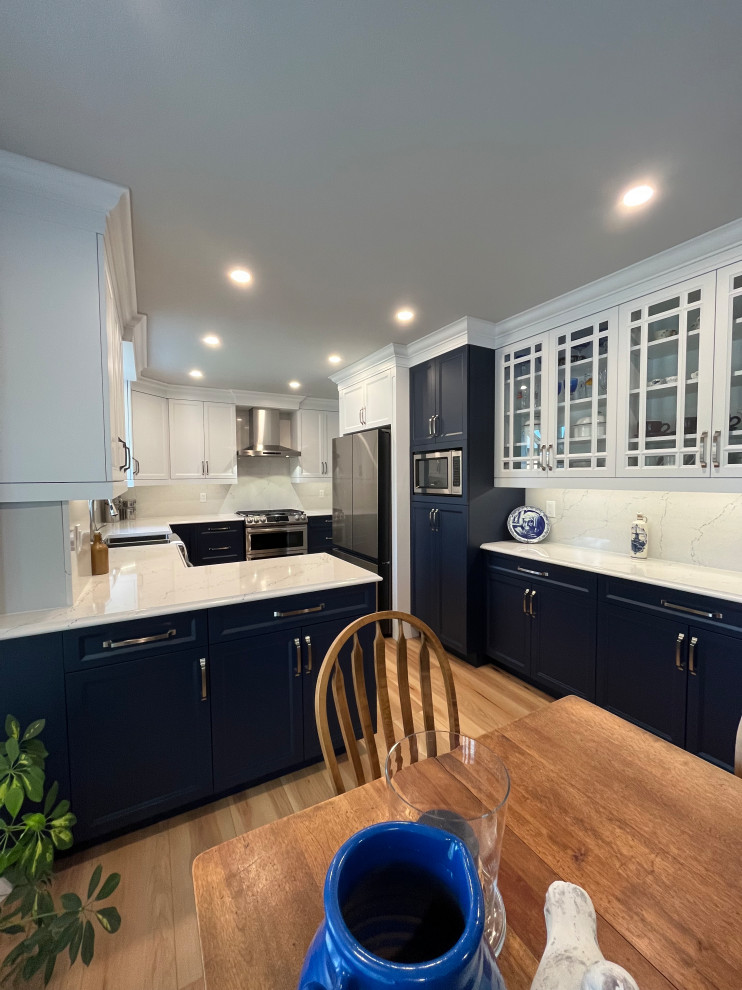Kitchen - transitional kitchen idea in Toronto