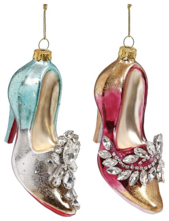 Mark Roberts 2021 Jeweled High Heels Ornament 4