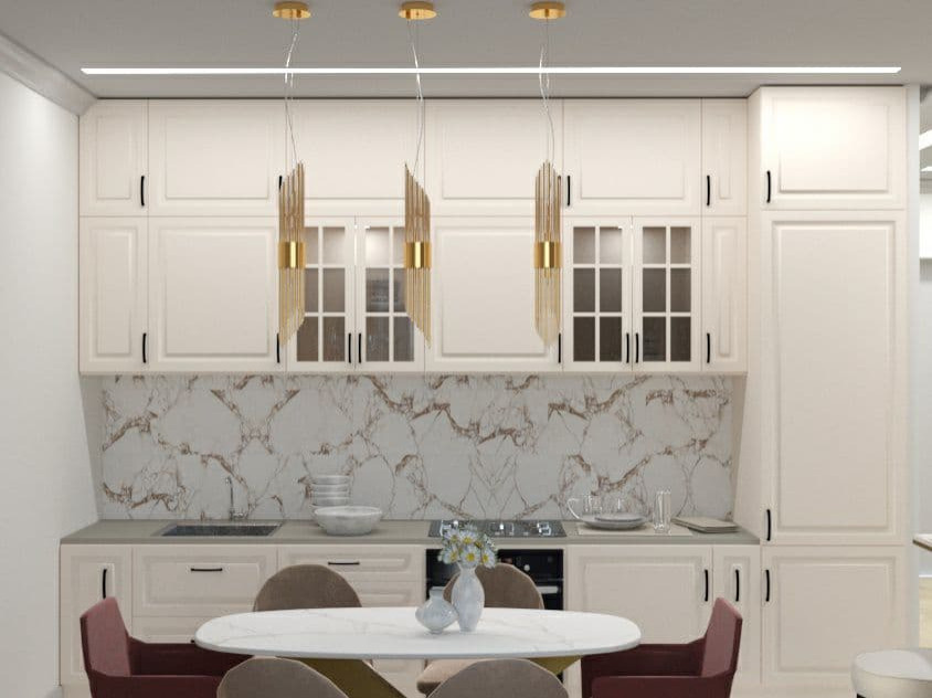 Проект трехкомнатной квартиры в ЖК ART City