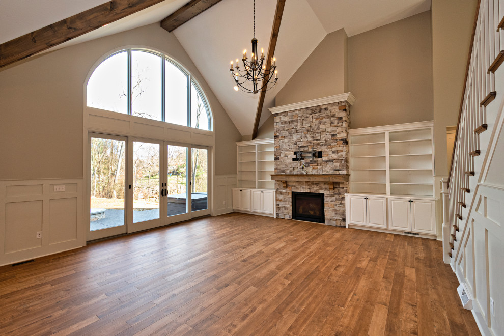 Home design - transitional home design idea