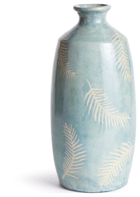 Fernscape Vase, Large - Tropical - Vases - by Napa Home & Garden | Houzz