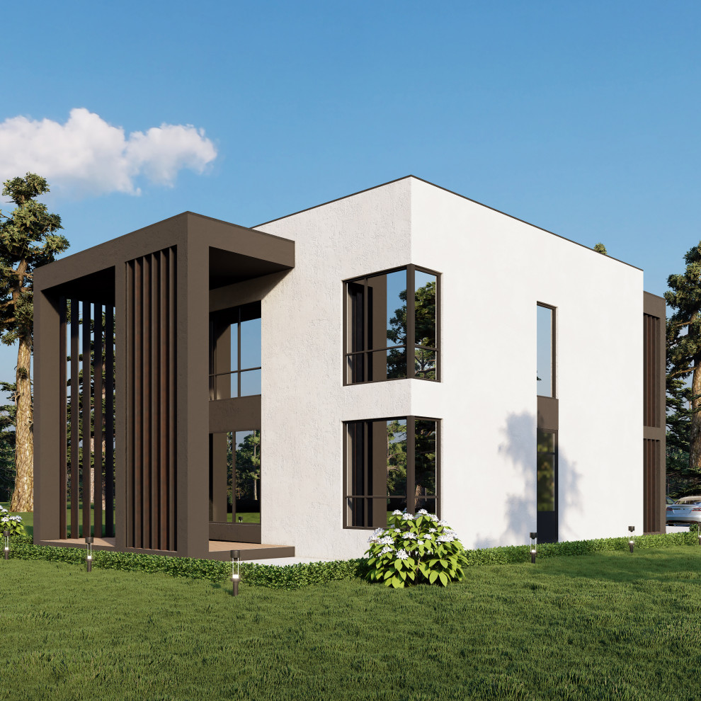 Визуализация загородного дома