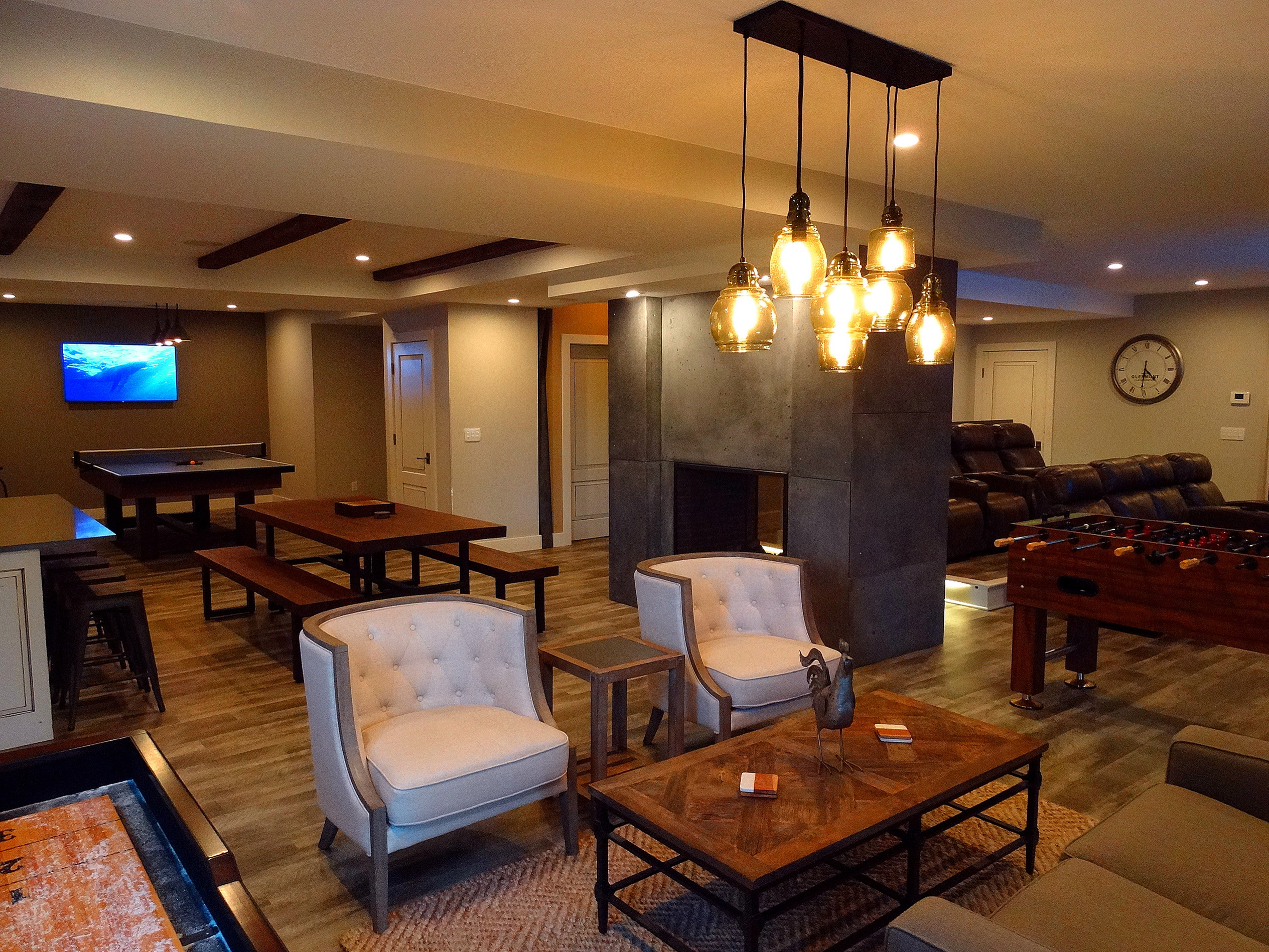 Mequon Residence - Finished Lower Level