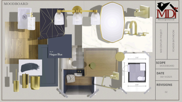 Little Powder Room, Big Drama