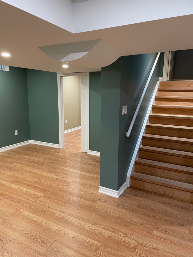 Mississauga Complete 1200 sq. ft. Basement Remodel