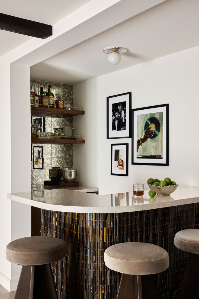 Home bar - 1960s home bar idea in Los Angeles