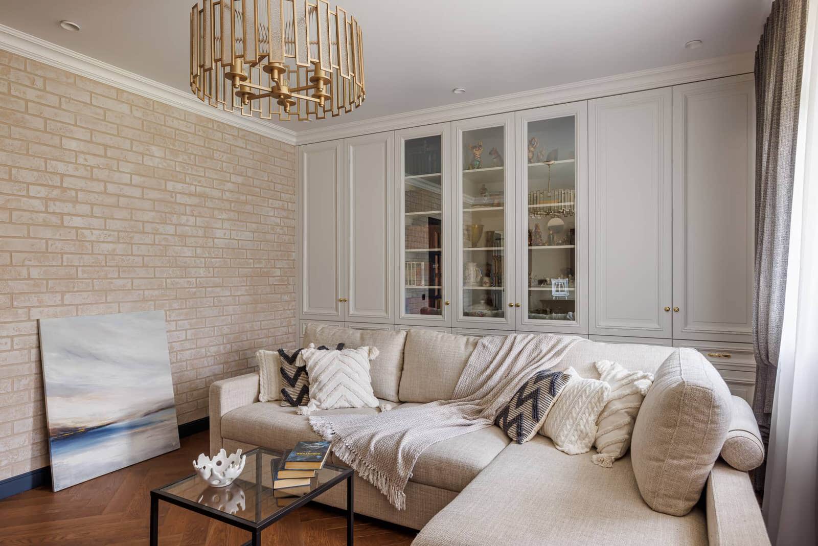 Дизайн и ремонт квартиры в КП «Новогорск» — Единство противоположностей