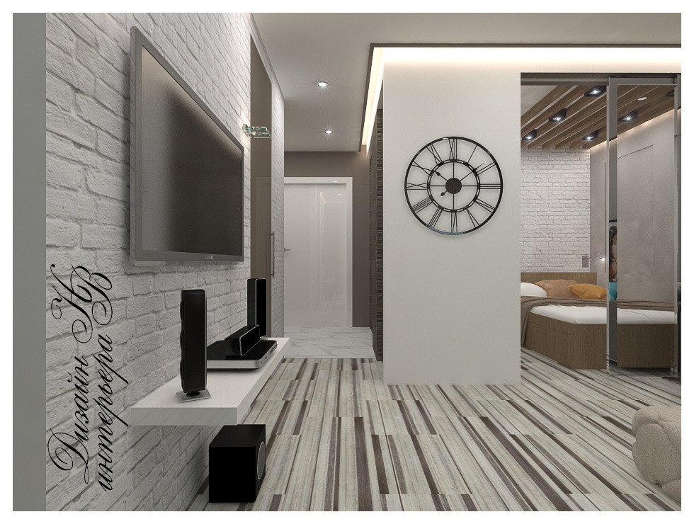 Проект квартиры 40 кв.м.