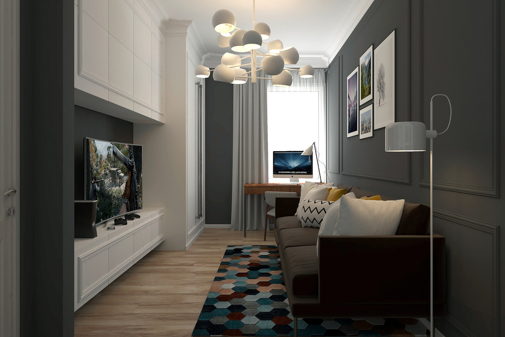 3D-концепт, квартира в ЖК "Дом на Фрунзенской"