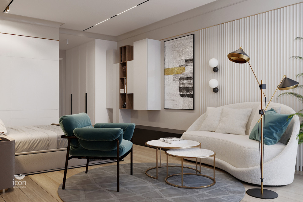 Стилистическая концепция интерьеров коливинга Люксембург