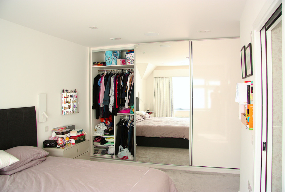 Mirror Gloss Sliding Wardrobe