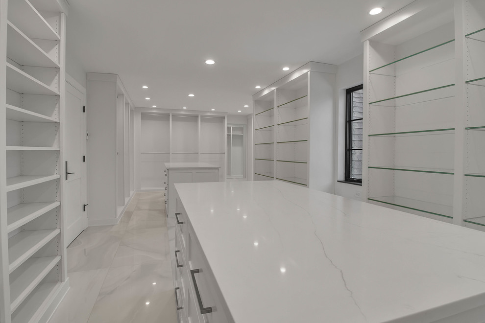 Photo of a contemporary storage and wardrobe in New York.