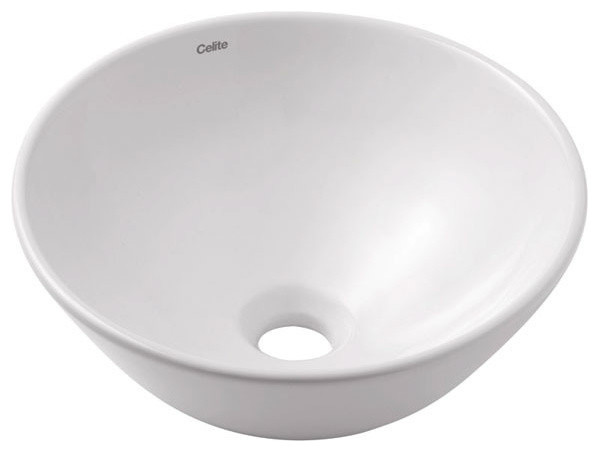 Cheviot Products Water Lily Vessel Sink, 13.75"