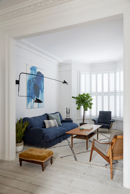 Brixton Townhouse II contemporary-vardagsrum