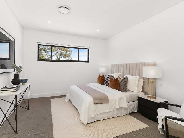 Bexley -  Architecturally Designed Duplex modern-bedroom