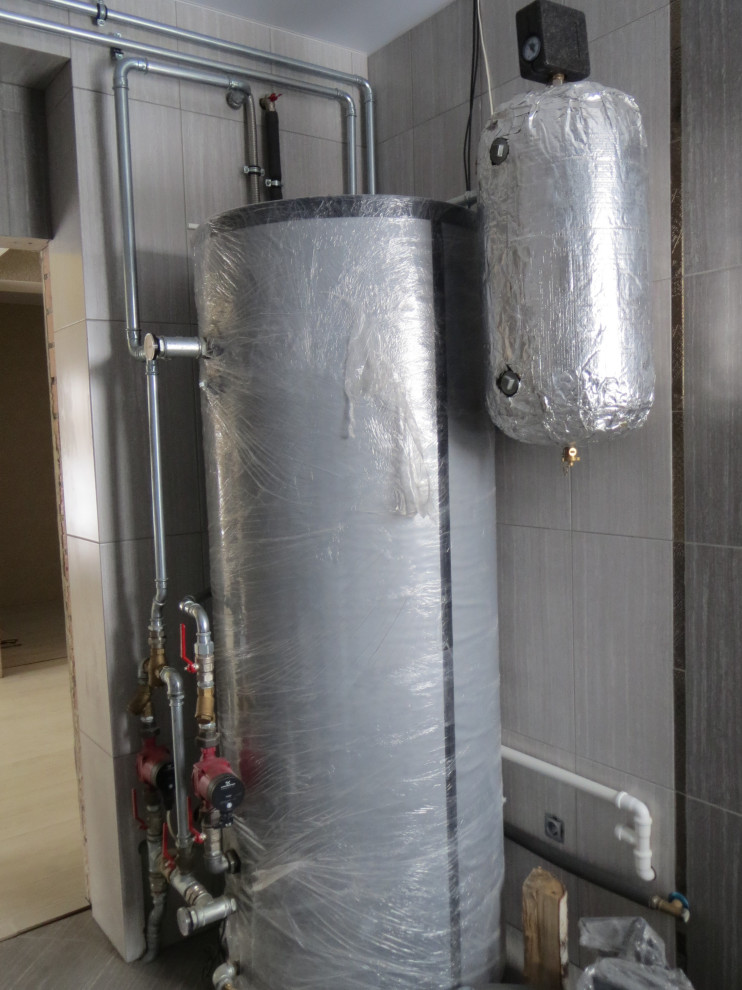 Камин + котельная