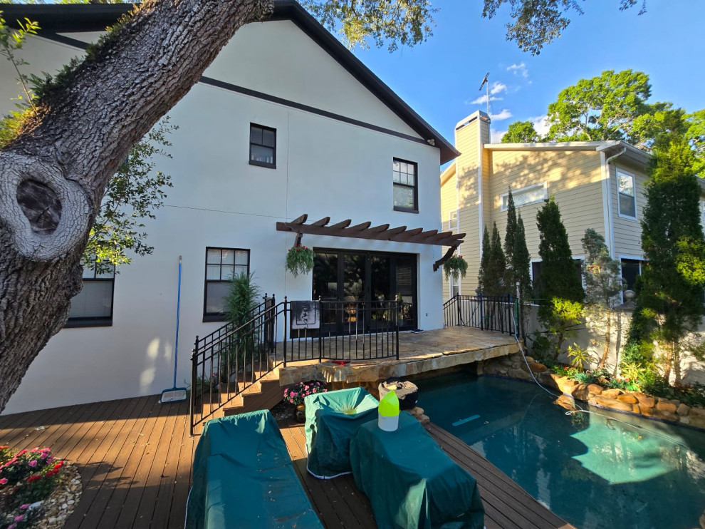 South Tampa Bifold Patio Door Installation Contemporary Patio