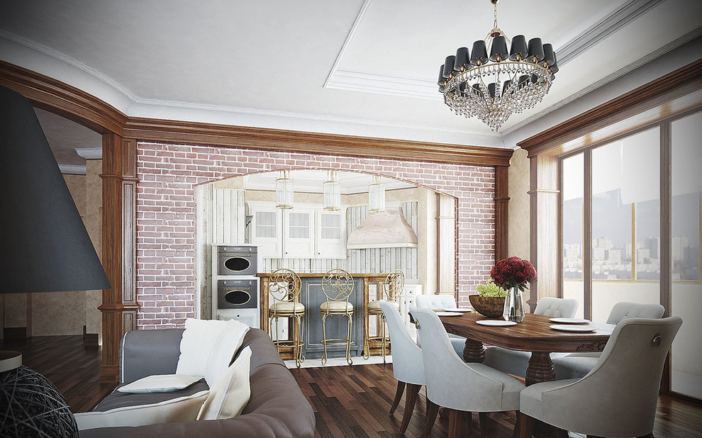 Квартира в восточном стиле с элементами лофта на Большой Филевской 140 м. кв.