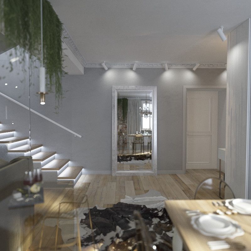 ЖК "Южный берег" (прихожая)