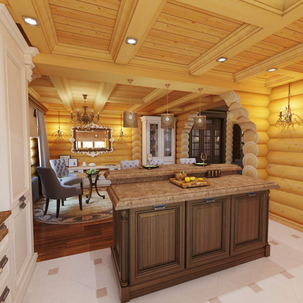 Загородный дом из кедра