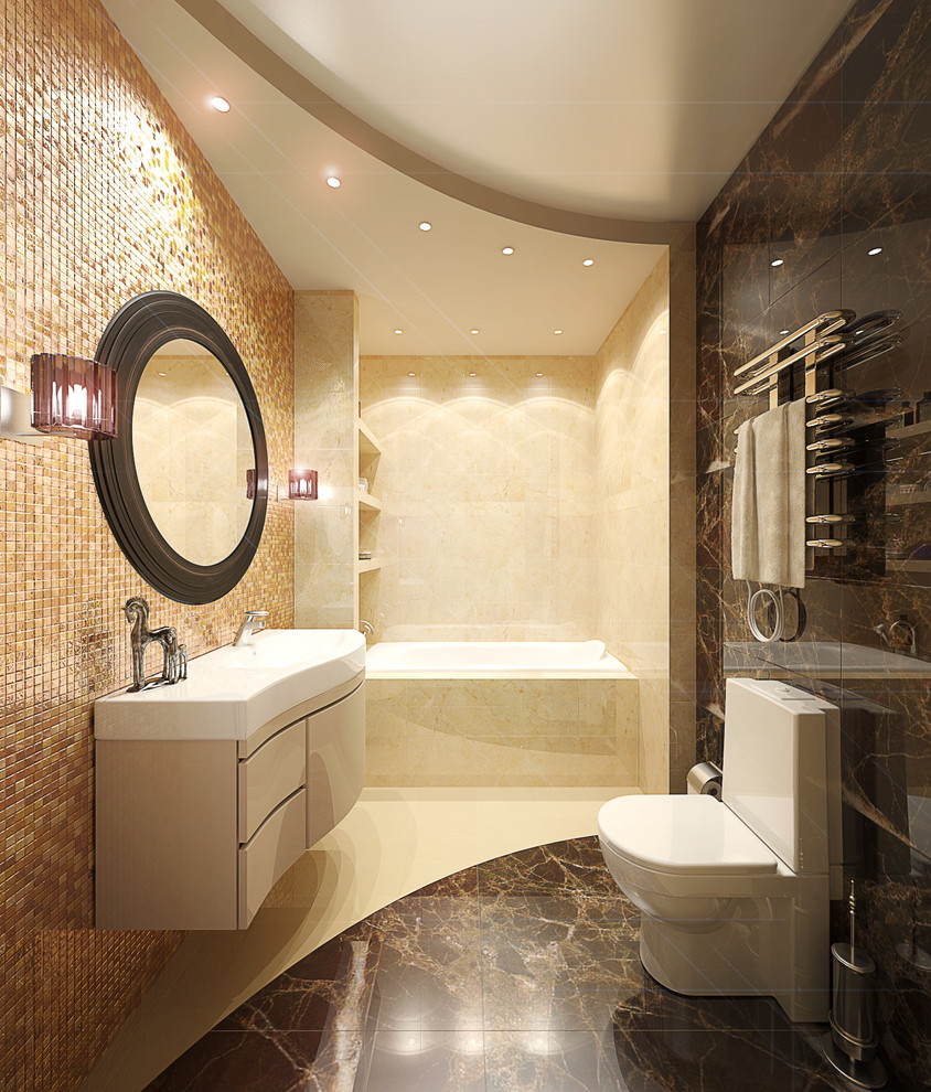 Interior of studio apartment