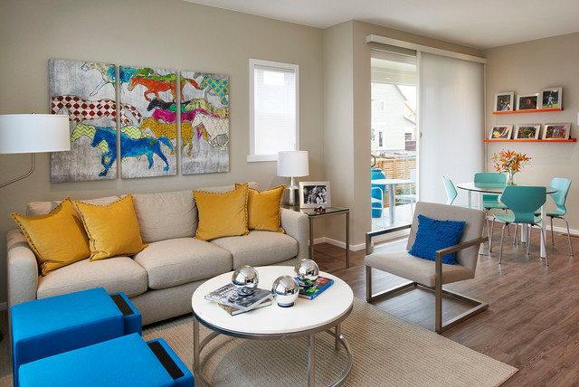 Midtown contemporaneo-salon