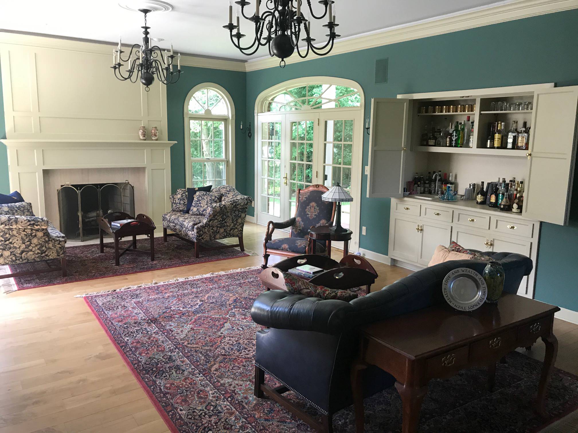 Great Room Remodel Before Photo