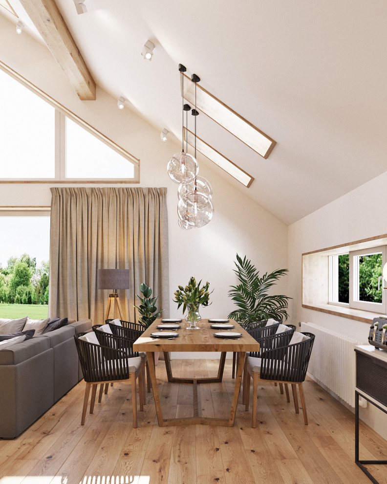 Гостиная в загородном доме