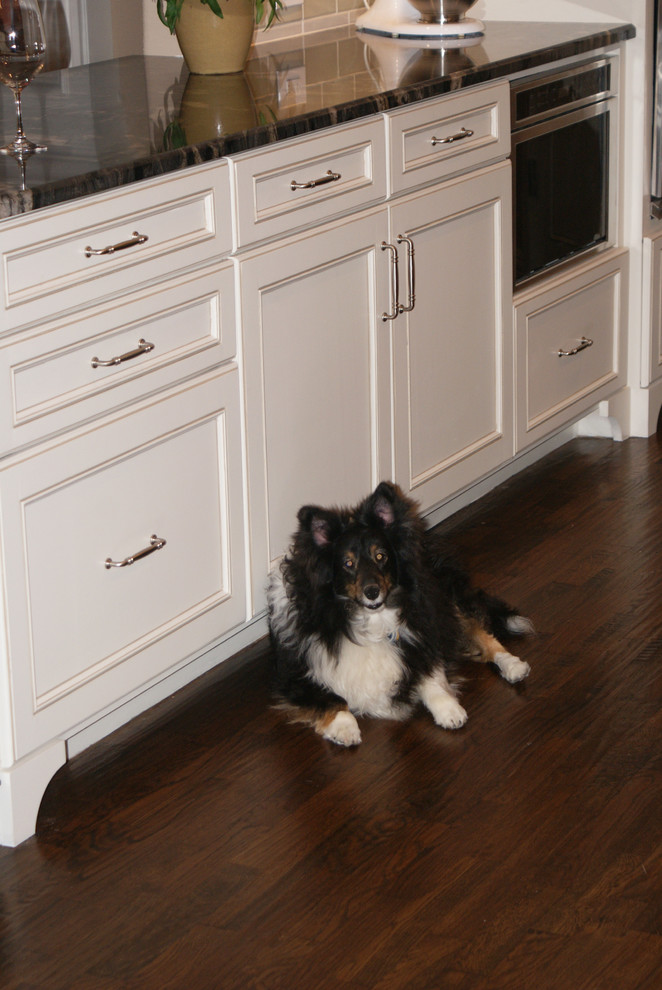 Kitchen - transitional kitchen idea in Dallas