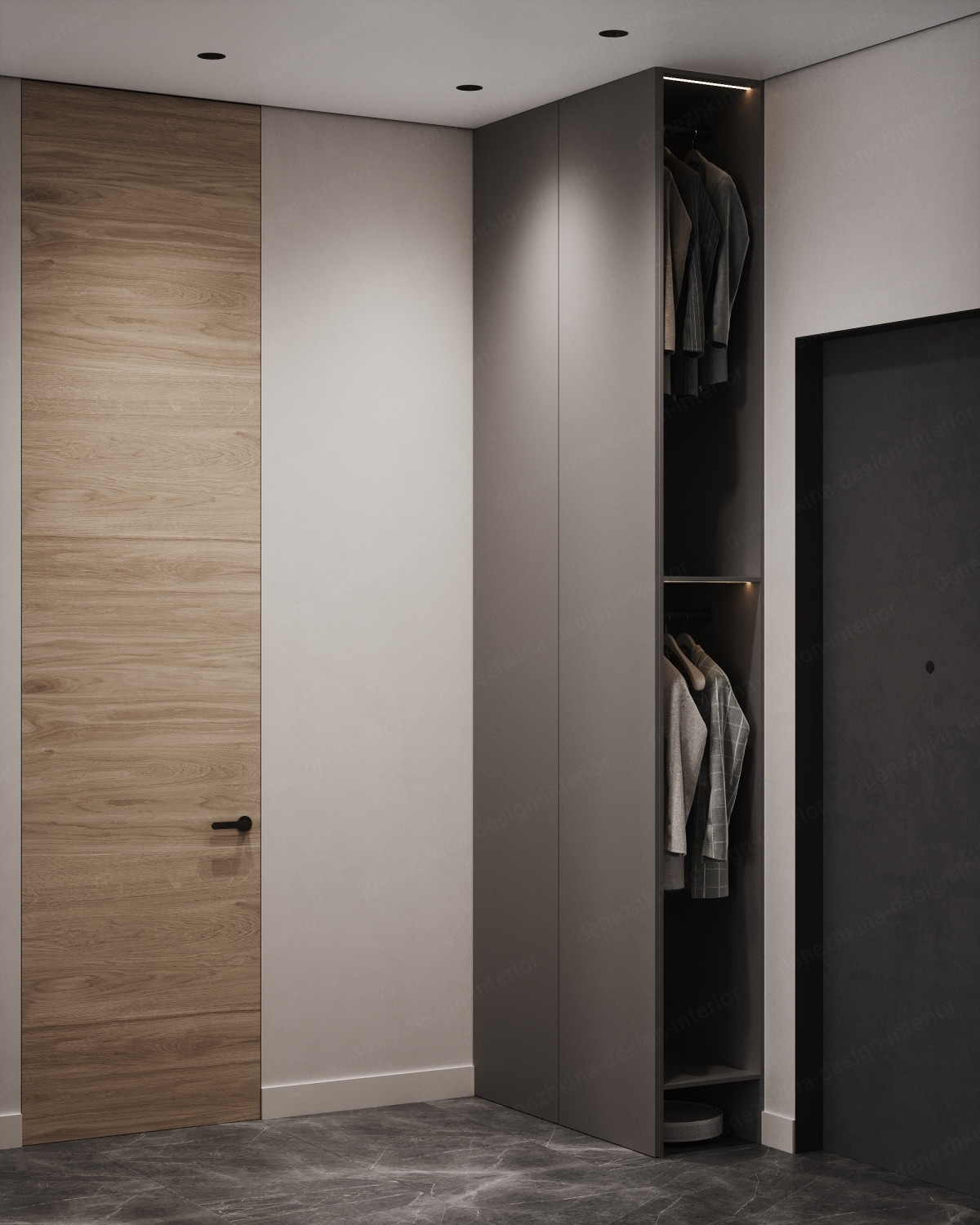 Дизайн проект 3 комнатной квартиры - ЖК Резиденция Архитекторов