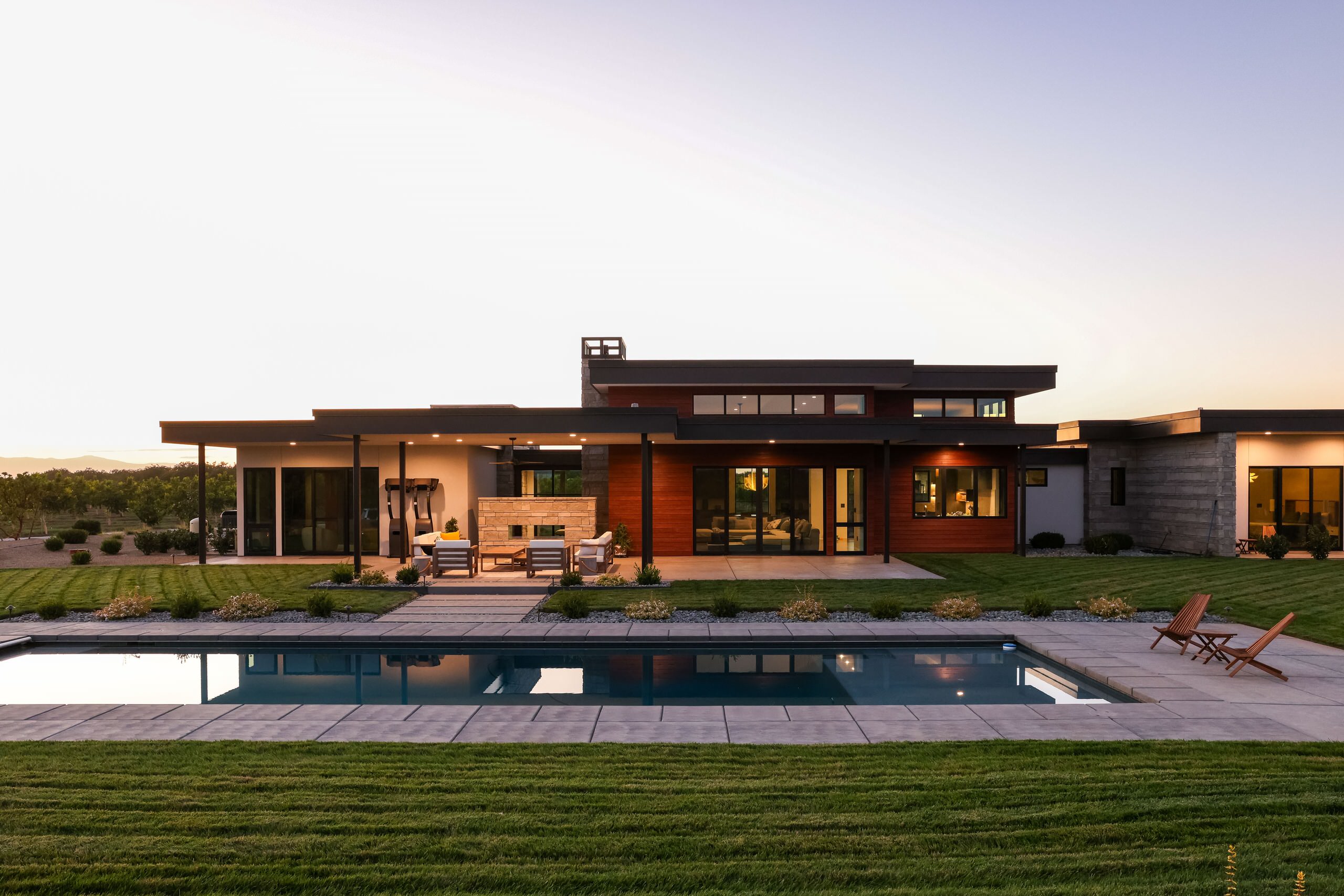 Modern Orchard Estate