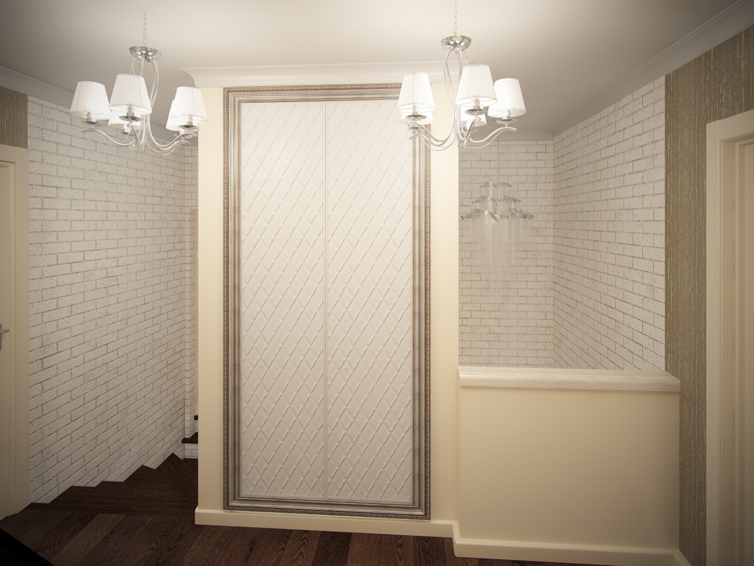 Коридор и лестница частного дома в г.Оренбург